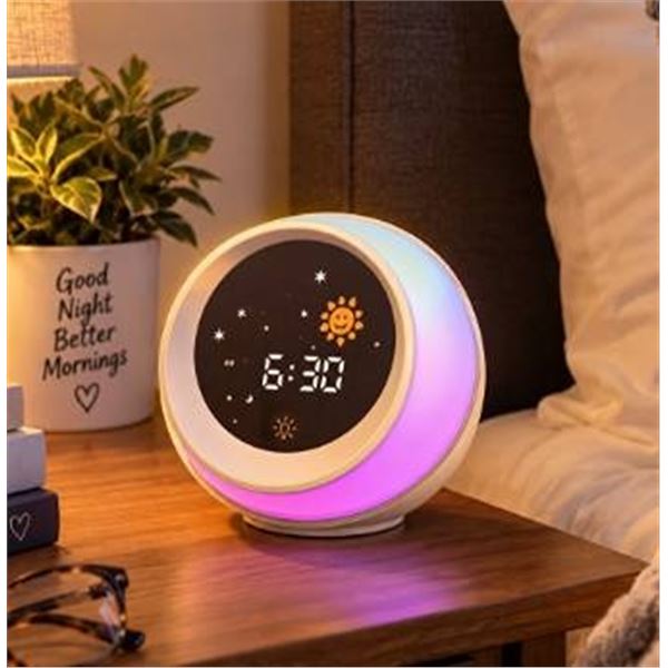 BT500 Children's Alarm Clock Night Light