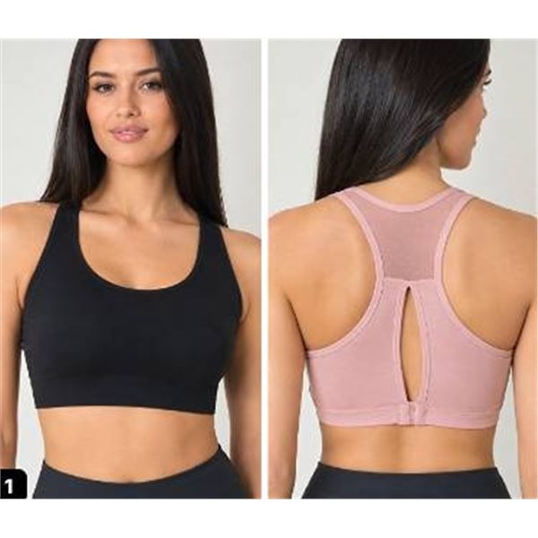Mondetta 2-Pack Sports Bras L/G Mesh Back Keyhole