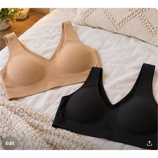 Buffalo David Bitton Wire-Free Bra 2-Pack S/P