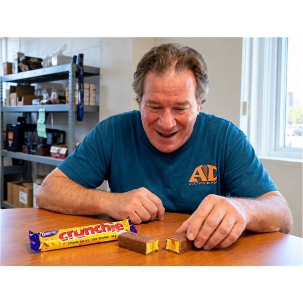 Cadbury Crunchie Chocolate Bars Pack of 12 x 44g