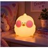Image 1 : Cooku Chick Silicone Nightlight Rechargeable