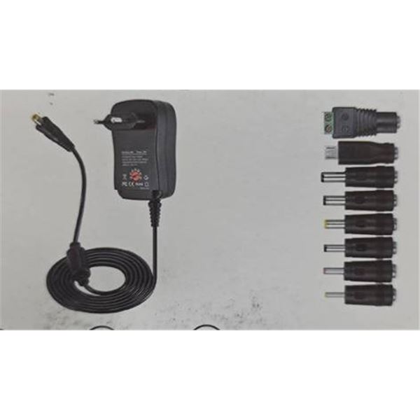 Universal AC Plug-in Adapter SY8 30W 3V-12V with Tips