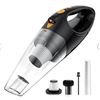 Image 1 : Powools Cordless Handheld Vacuum Cleaner Orange