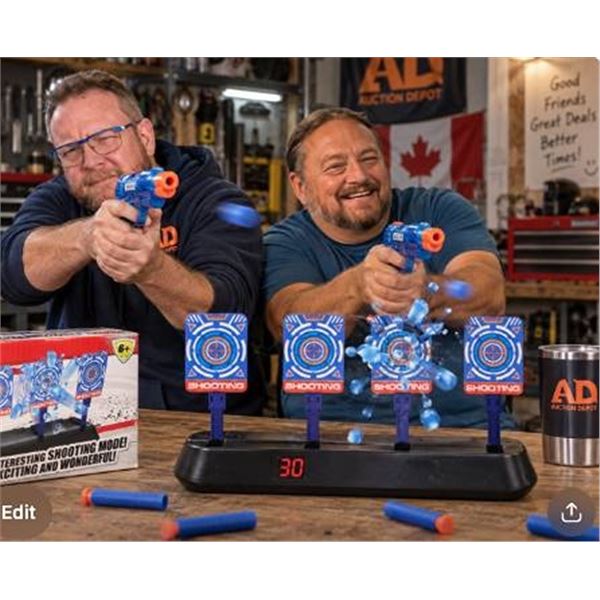 Shooting Game Zone Electronic Target Set