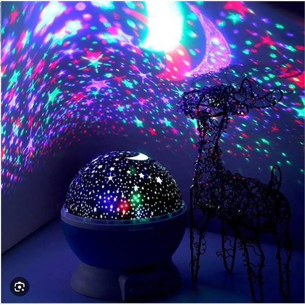 Star Master Dream Rotating Projection Lamp