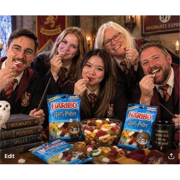 Haribo Harry Potter Limited Edition 6x175g Candy