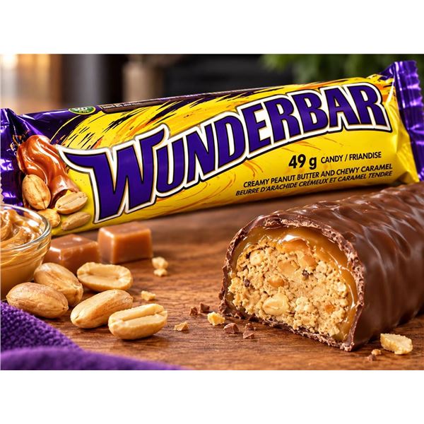 Pack of 12 Cadbury Wunderbar 49g Chocolate Bars