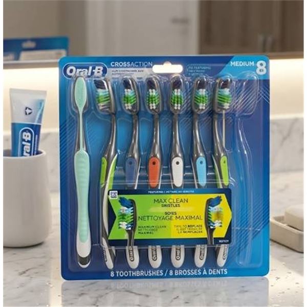 Oral-B CrossAction Advanced 7 Toothbrush Pack