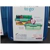 Image 3 : 4 Sistema To Go LunchStack Square Containers 1.24L