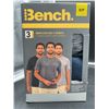Image 2 : Bench Men's Active T-Shirts 3-Pack Size S/P