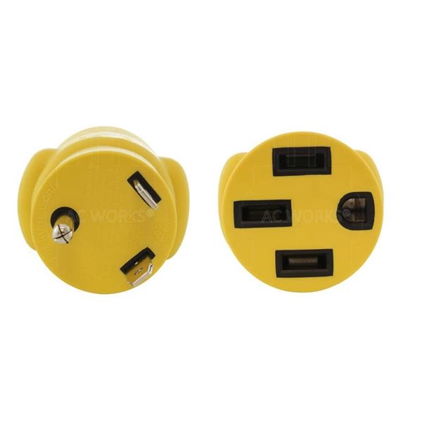 Mecmo 50A to 30A RV Power Adapter Plug