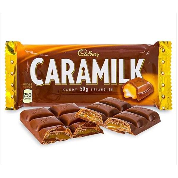 Cadbury Caramilk Candy Bars 12 x 50g