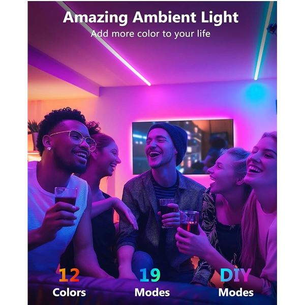 HitLights Eclipse Kit RGB LED Strip Light Set