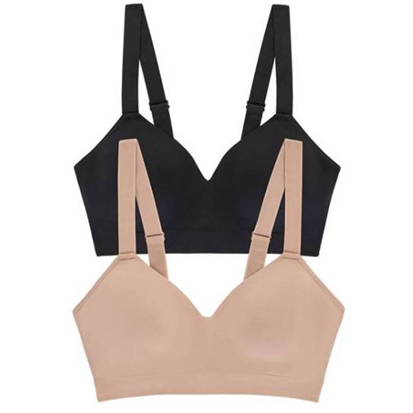 Jones New York Smooth Comfort Bra 2 Pack Size L/G