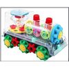 Image 1 : Playbees Light-Up Transparent Gear Train Toy