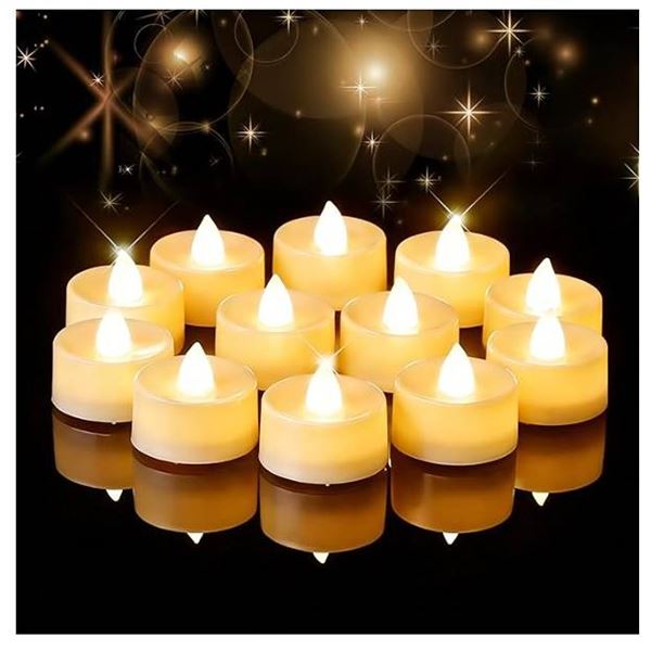 24 STARS LED Flameless Tea Lights