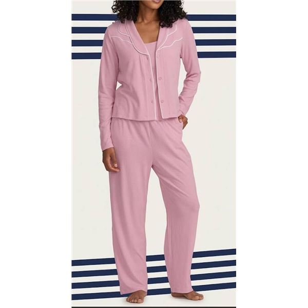 Splendid Pink 3-Piece Pyjama Set XL/TG