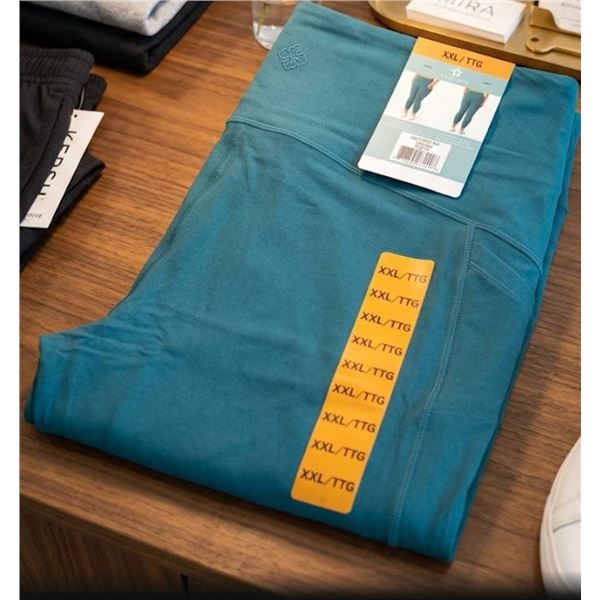 Tuff Veda Teal Leggings Size XXL TTG