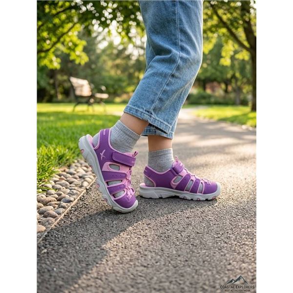 Eddie Bauer Kids' Purple Sandals Size 2