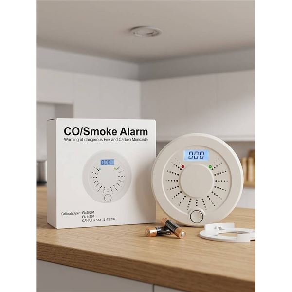 CO/Smoke Alarm CS25 Battery Operated 85dB
