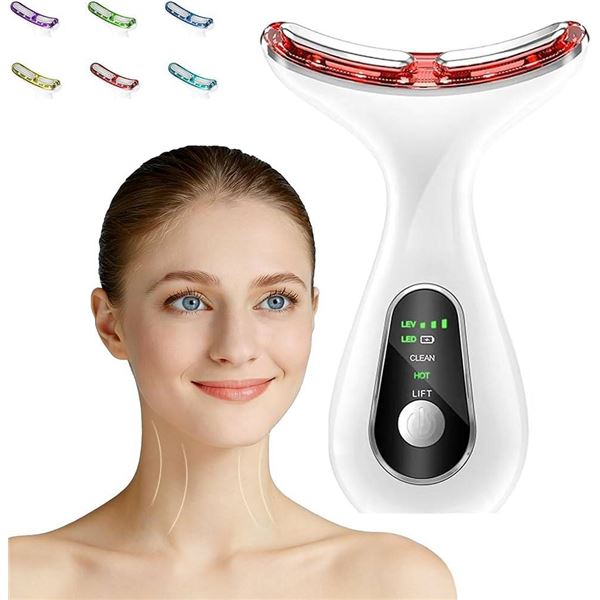 Red Light Therapy Face and Neck Device USB