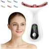 Image 1 : Red Light Therapy Face and Neck Device USB