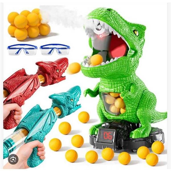 JUKUDAHU Dinosaur Shooting Game Set