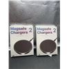 Image 2 : 2 MagSafe Magnetic Wireless Chargers