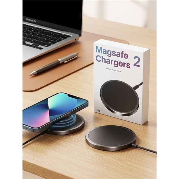 2 MagSafe Magnetic Wireless Chargers