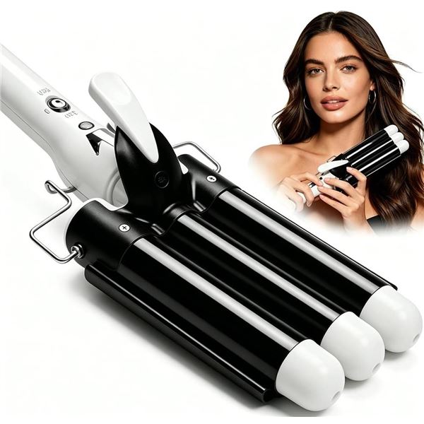 Aleath Three Barrel 1.25-inch Hair Waver