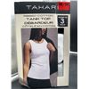 Image 2 : Tahari Ribbed Cotton Tank Top 3 Pack Size M