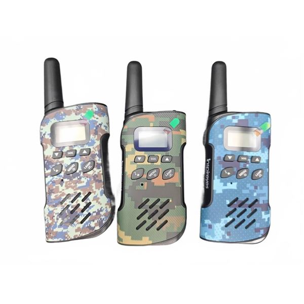 Inspireyes GL-528 Walkie Talkies for Kids, 3 Pack