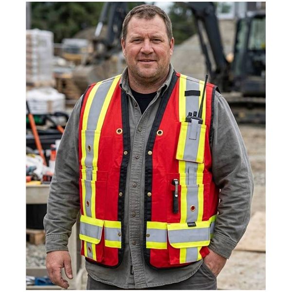 DURATECH CSA Z96 Class 2 Level 2 Reflective Vest Size 4XL