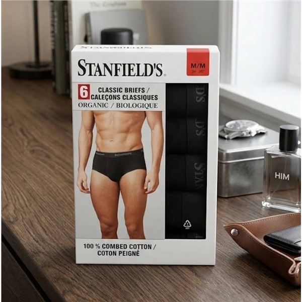Stanfield's Classic Briefs 6-Pack Size M 100% Cotton