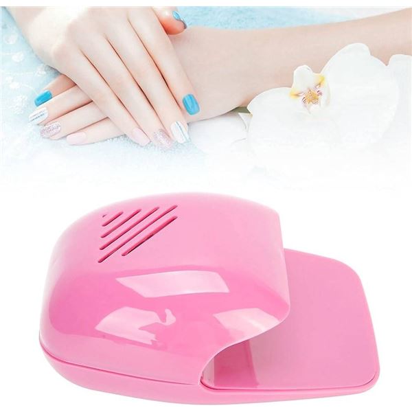 Eyxformula Pink Nail Dryer Fan for Kids, Air Drying