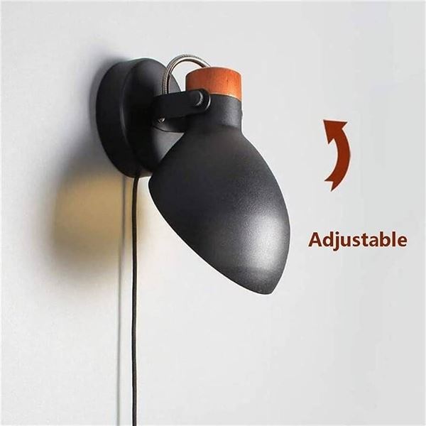 Aisilan Surface Mounted Metal Wood Spotlights Pair