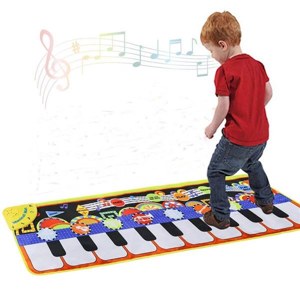 Foayex Piano Play Mat 8 Instrument Sounds 10 Keys