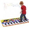 Image 1 : Foayex Piano Play Mat 8 Instrument Sounds 10 Keys