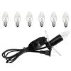 Image 1 : Salt Lamp Bulb Replacement Cord for Himalayan Lamp