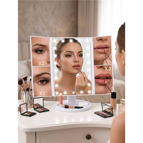 Superstar LED Magnifying Mirror with Touch Control