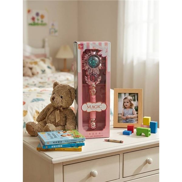 Magic Princess Snowflake Party Musical Stick