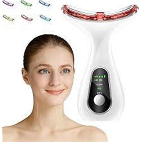Face&Neck 7 Colour Red Light Therapy Device USB