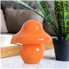 Image 1 : BestAlice Mushroom Table Lamp Glass LED Decor
