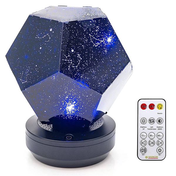 SOONCOR Galaxy Star LED Light Bluetooth Player