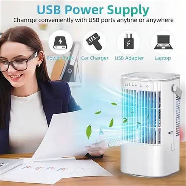 Air Cooler Fan Model YP2306, 3 Speeds, 900ml