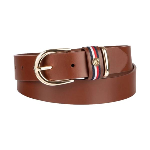 Tommy Hilfiger Women's Leather Belt Size M 8-10