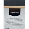 Image 3 : Amazon Basics Metallic Black Storage Bins 2-Pack
