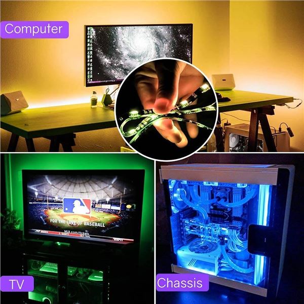 HitLights Eclipse Kit RGB LED Strip Light Set
