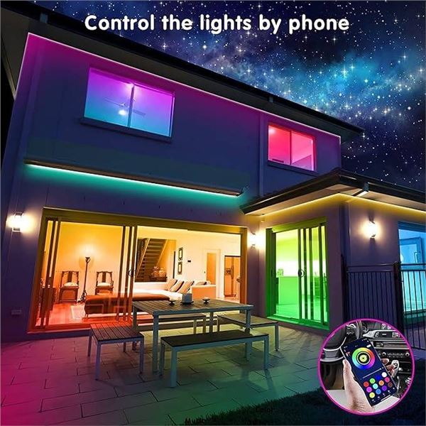 Tenmiro LED Strip Lights 130ft RGB App Control