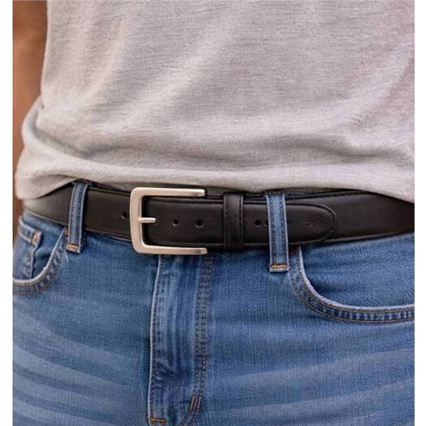Levi's Men's Leather Belt Black Size L/G 36-38